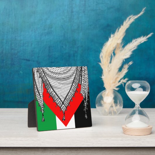 Keffiyeh Palestijnse sjaal Traditionele stof Fotoplaat (Insitu)