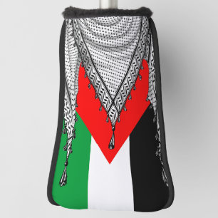 Keffiyeh Palestijnse sjaal Traditionele stof Golfheadcover