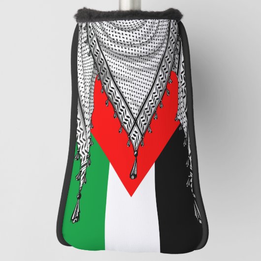 Keffiyeh Palestijnse sjaal Traditionele stof Golfheadcover (Draai 90)
