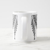 Keffiyeh Palestijnse sjaal Traditionele stof Grote Koffiekop (Achterkant)