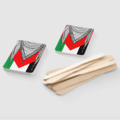 Keffiyeh Palestijnse sjaal Traditionele stof Handwaaier (Niet-gemonteerd)