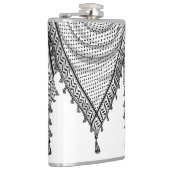 Keffiyeh Palestijnse sjaal Traditionele stof Heupfles (Rechts)