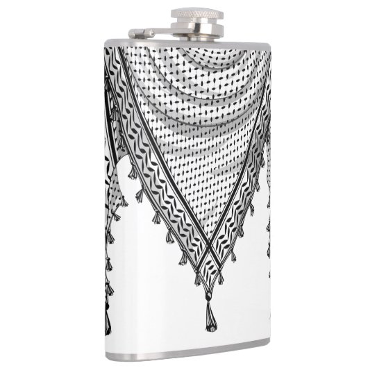 Keffiyeh Palestijnse sjaal Traditionele stof Heupfles (Rechts)