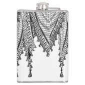 Keffiyeh Palestijnse sjaal Traditionele stof Heupfles (Achterkant)