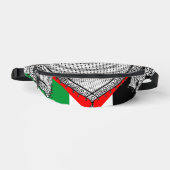 Keffiyeh Palestijnse sjaal Traditionele stof Heuptasje (Voorkant)