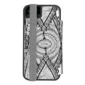 Keffiyeh Palestijnse sjaal Traditionele stof Incipio iPhone Portemonnee Hoesje (Agenda Achterkant)