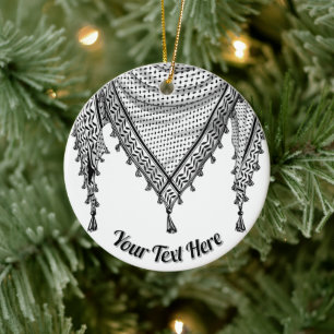 Keffiyeh Palestijnse sjaal Traditionele stof Keramisch Ornament