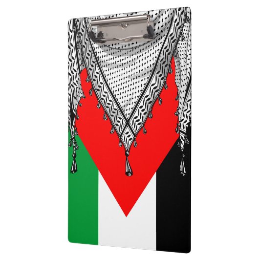 Keffiyeh Palestijnse sjaal Traditionele stof Klembord (Links)