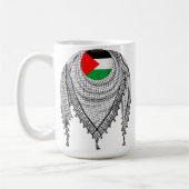 Keffiyeh Palestijnse sjaal Traditionele stof Koffiemok (Links)