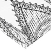 Keffiyeh Palestijnse sjaal Traditionele stof Korte Tafelloper (Hoek)