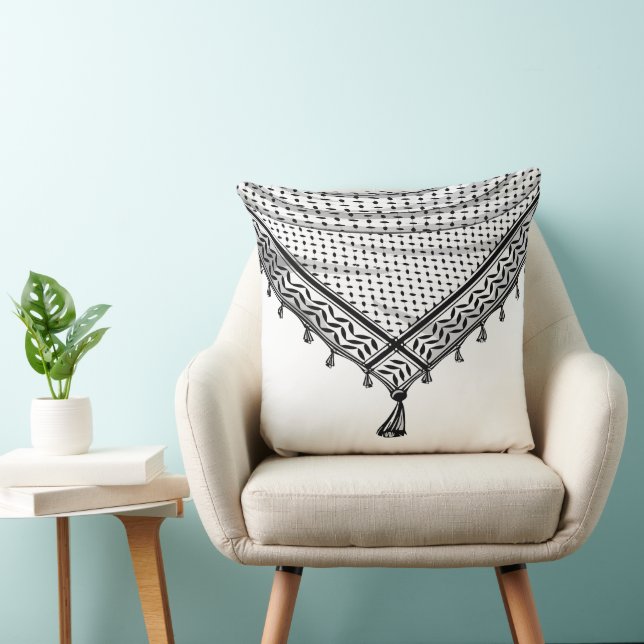 Keffiyeh Palestijnse sjaal Traditionele stof Kussen (Stoel)