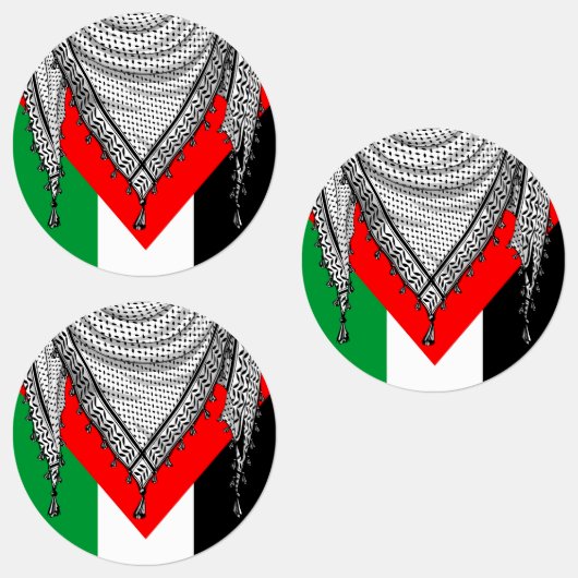 Keffiyeh Palestijnse sjaal Traditionele stof Labels (Groep)
