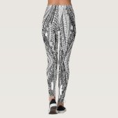 Keffiyeh Palestijnse sjaal Traditionele stof Leggings (Achterkant)