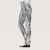 Keffiyeh Palestijnse sjaal Traditionele stof Leggings (Links)