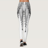 Keffiyeh Palestijnse sjaal Traditionele stof Leggings (Achterkant)