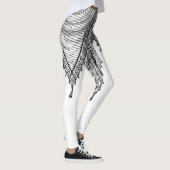 Keffiyeh Palestijnse sjaal Traditionele stof Leggings (Rechts)