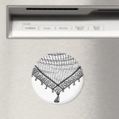 Keffiyeh Palestijnse sjaal Traditionele stof Magneet (Insitu (Vaatwasser))