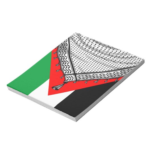 Keffiyeh Palestijnse sjaal Traditionele stof Notitieblok (Linkerzijde)