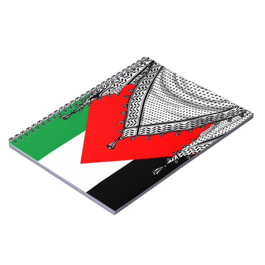 Keffiyeh Palestijnse sjaal Traditionele stof Notitieboek (Linkerzijde)