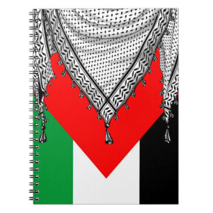 Keffiyeh Palestijnse sjaal Traditionele stof Notitieboek