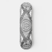 Keffiyeh Palestijnse sjaal Traditionele stof Persoonlijk Skateboard (Voorkant)