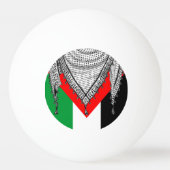 Keffiyeh Palestijnse sjaal Traditionele stof Pingpongbal (Achterkant)