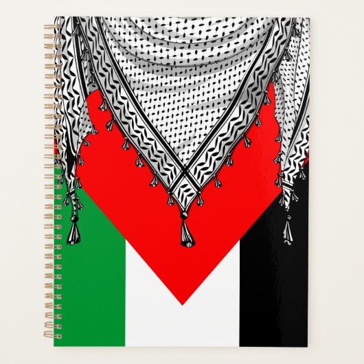 Keffiyeh Palestijnse sjaal Traditionele stof Planner (Voorkant)