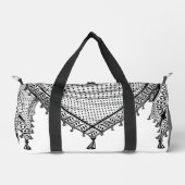 Keffiyeh Palestijnse sjaal Traditionele stof Plunjezak (Voorkant)