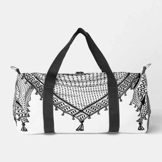 Keffiyeh Palestijnse sjaal Traditionele stof Plunjezak (Voorkant)