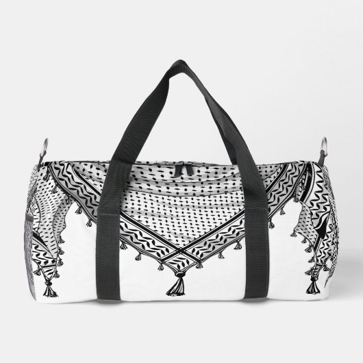 Keffiyeh Palestijnse sjaal Traditionele stof Plunjezak (Achterkant)