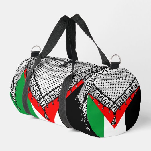 Keffiyeh Palestijnse sjaal Traditionele stof Plunjezak (Linkerhoek)