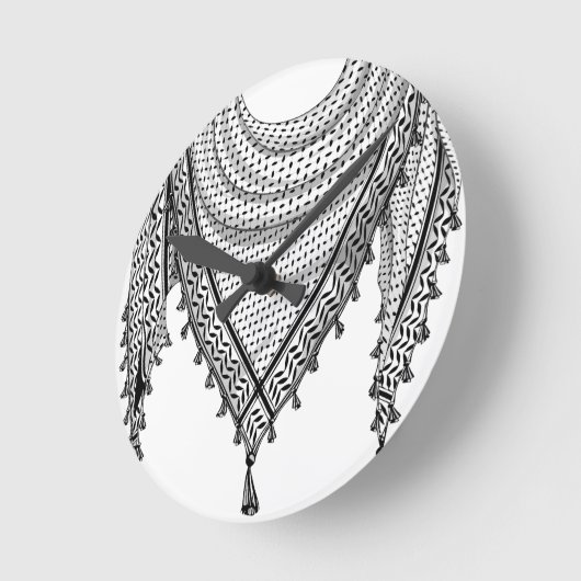 Keffiyeh Palestijnse sjaal Traditionele stof Ronde Klok (Hoek)