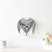 Keffiyeh Palestijnse sjaal Traditionele stof Ronde Klok (Huis)