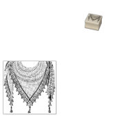 Keffiyeh Palestijnse sjaal Traditionele stof Rubberstempel (Gestempeld)