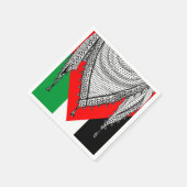 Keffiyeh Palestijnse sjaal Traditionele stof Servet (Hoek)