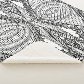 Keffiyeh Palestijnse sjaal Traditionele stof Sherpa Deken (3/4)