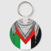 Keffiyeh Palestijnse sjaal Traditionele stof Sleutelhanger (Voorkant)