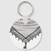 Keffiyeh Palestijnse sjaal Traditionele stof Sleutelhanger (Voorkant)