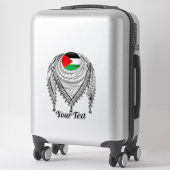 Keffiyeh Palestijnse sjaal Traditionele stof Sticker (Koffer)