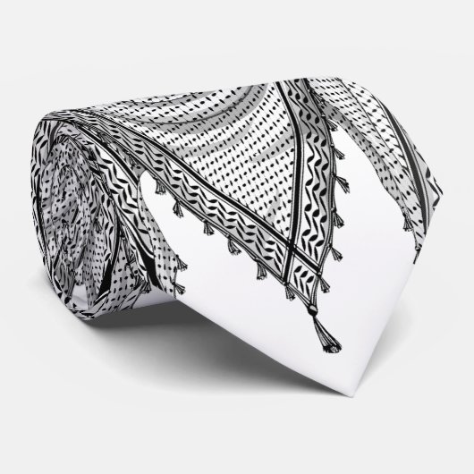 Keffiyeh Palestijnse sjaal Traditionele stof Stropdas (Opgerold)