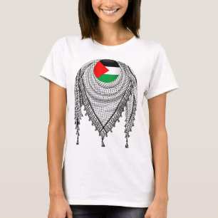 Keffiyeh Palestijnse sjaal Traditionele stof T-shirt