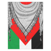 Keffiyeh Palestijnse sjaal Traditionele stof Tafelkleed (Voorkant)