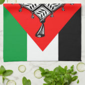 Keffiyeh Palestijnse sjaal Traditionele stof Theedoek (Gevouwen)