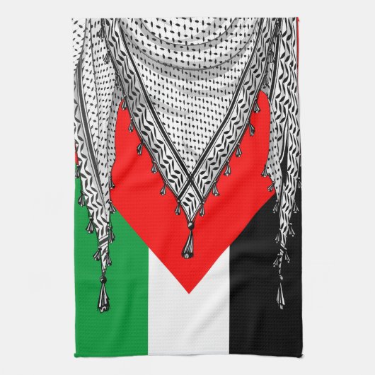 Keffiyeh Palestijnse sjaal Traditionele stof Theedoek (Verticaal)