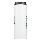 Keffiyeh Palestijnse sjaal Traditionele stof Thermosbeker (Achterkant)