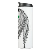 Keffiyeh Palestijnse sjaal Traditionele stof Thermosbeker (Geroteerd rechts)