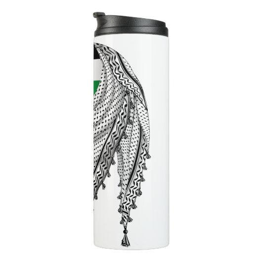 Keffiyeh Palestijnse sjaal Traditionele stof Thermosbeker (Geroteerd rechts)
