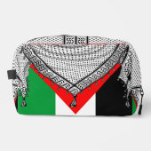 Keffiyeh Palestijnse sjaal Traditionele stof Toilettasje (Voorkant)