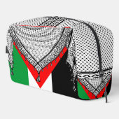 Keffiyeh Palestijnse sjaal Traditionele stof Toilettasje (Rechterhoek)
