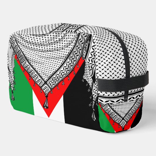 Keffiyeh Palestijnse sjaal Traditionele stof Toilettasje (Linkerhoek)